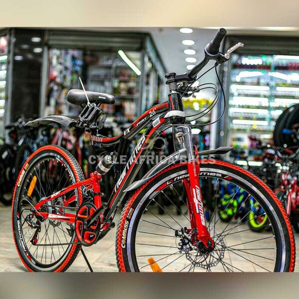 The New Affordable Bicycle Red NEWTIMES Size 26 Bike - Image 4