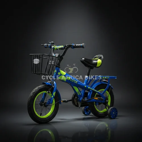 Stable Luta Kids Bike 12-Inch with Training Wheels Blue