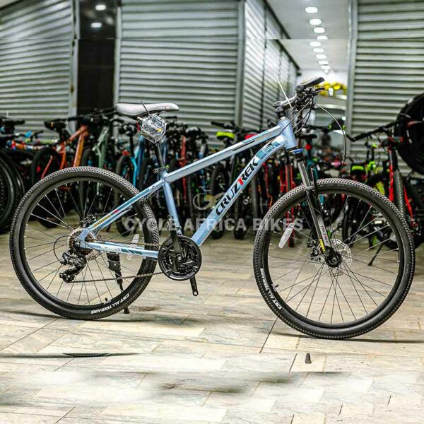 CRUZTREK 26 Komendo Aluminum Bike Light Blue Bicycle Shimano Equipped!