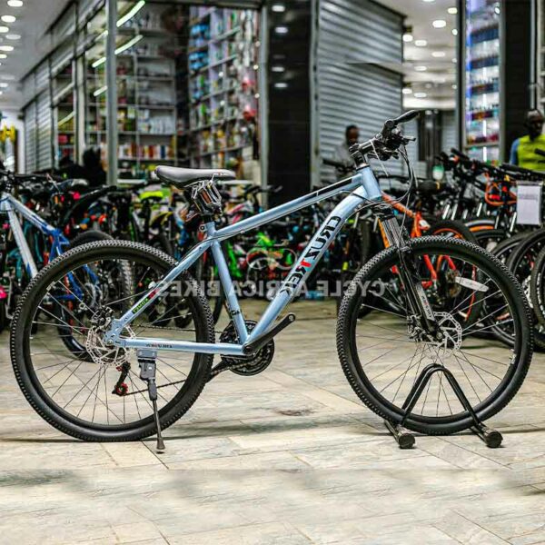 CRUZTREK KOMET size 26 Steel Mountain Bike Light Blue Bicycle