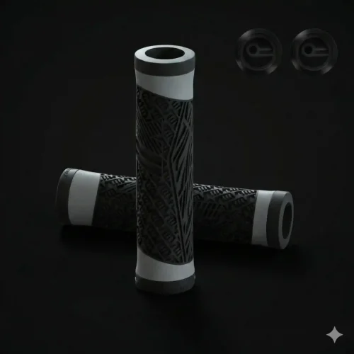 Enlee Handle Grips Silicone Bicycle Grips with Anti-Slip Texture