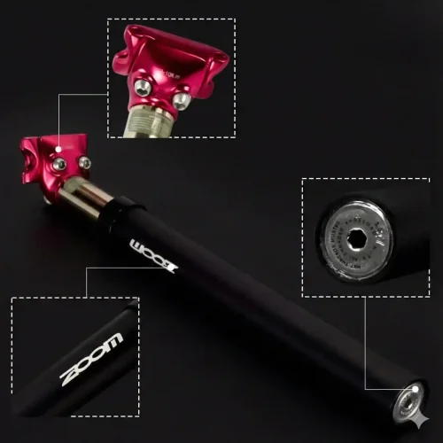ZOOM Mountain Bike Shock Absorber Seat Post
