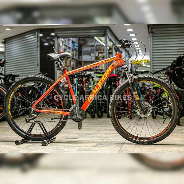 Great Bike! Affordable Raleigh Mara Size 27.5 Bicycle Orange