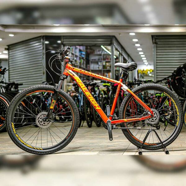 Great Bike! Affordable Raleigh Mara Size 27.5 Bicycle Orange - Image 4