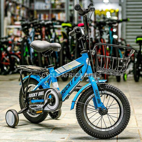 Trending Rocky BMX Kids Bicycle | Size 12 - Blue Bike Ideal for 1 to 3 years - Image 2