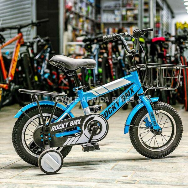 Trending Rocky BMX Kids Bicycle | Size 12 - Blue Bike Ideal for 1 to 3 years