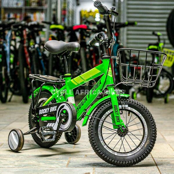 Trending Rocky BMX Kids Bicycle | Size 12 - Green Bike Ideal for 1 to 3 years - Image 5