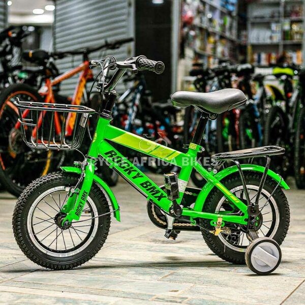 Trending Rocky BMX Kids Bicycle | Size 12 - Green Bike Ideal for 1 to 3 years - Image 4