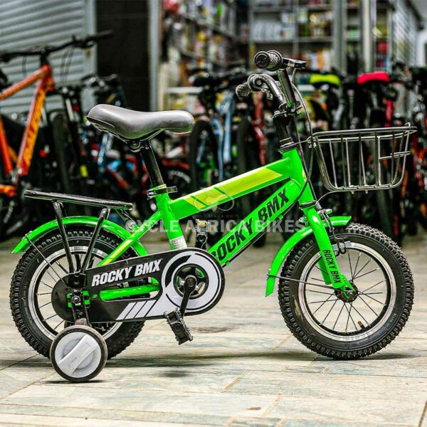 Trending Rocky BMX Kids Bicycle | Size 12 - Green Bike Ideal for 1 to 3 years