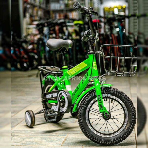 Trending Rocky BMX Kids Bicycle | Size 12 - Green Bike Ideal for 1 to 3 years - Image 2