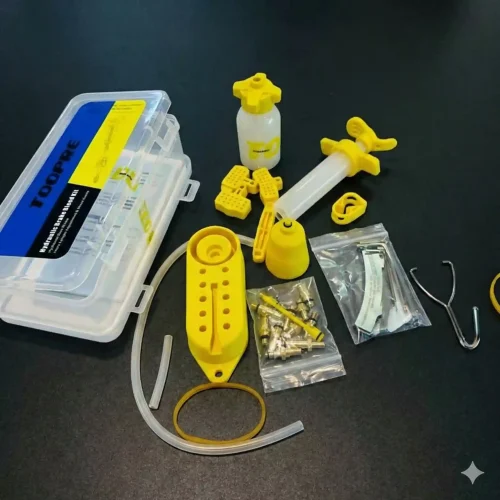 Toopre Hydraulic Brake Bleed Kit with Universal Adapters