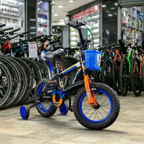 Swing 2128 Kids Bicycle Size 12 with Training Wheels
