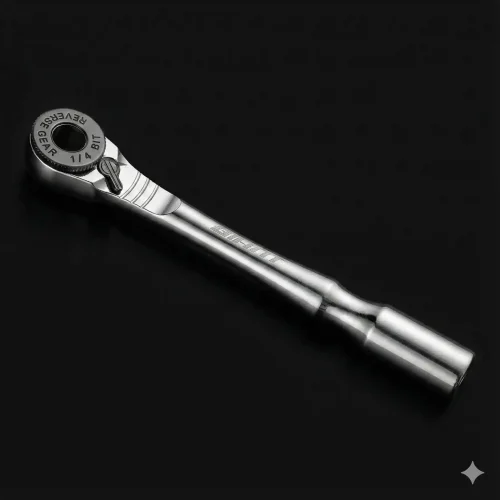 Giant Ratchet Multi-Tool with 9 Chrome Vanadium Bits