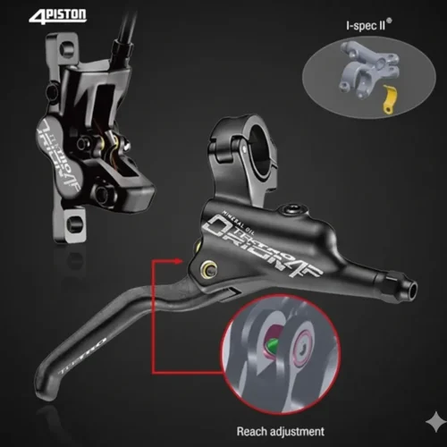 TEKTRO Orion 4-Piston Hydraulic Brake Front Left with Reach Adjust