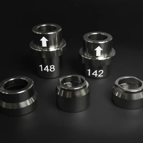Wahoo KICKR Thru Axle Kit V2 with 12x142/12x148mm Compatibility