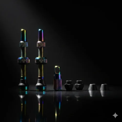 Muc-Off Tubeless Presta Valves Pair 80mm for Deep Wheels