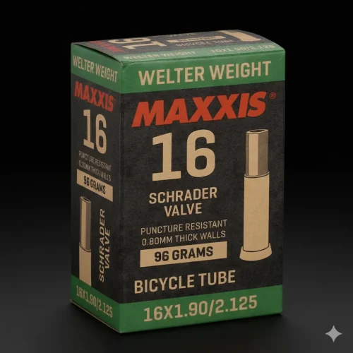 Maxxis 16-Inch Bicycle Tube with Schrader Valve
