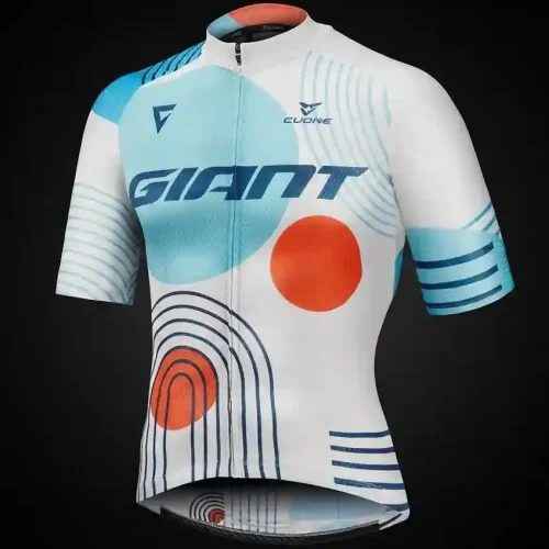 Replica GFORT Gravel Race Jersey with Moisture-Wicking Fabric