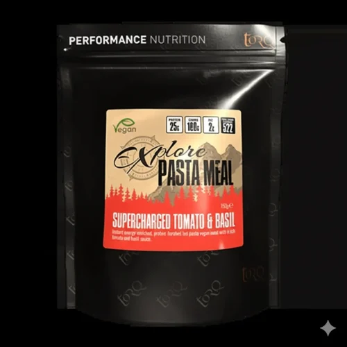 TORQ Explore Pasta Meal with Hot Water Preparation