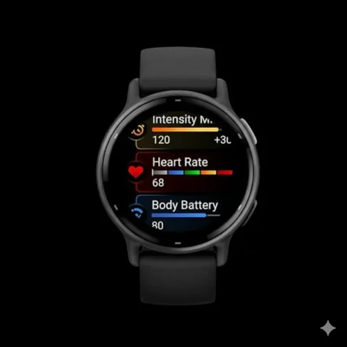 Garmin Vivoactive 5 GPS Watch with AMOLED Display - Black/Slate