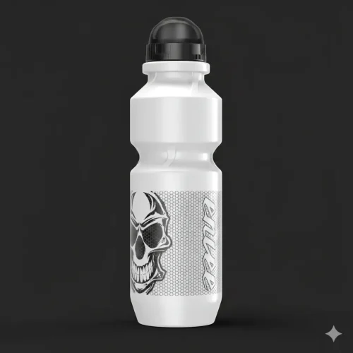 ENLEE Skull Water Bottle 750ml White