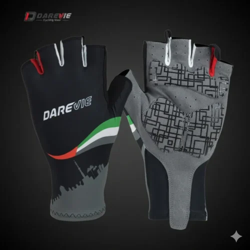 Deravie Half Finger Cycling Gloves DVG004 for Men and Unisex Riders