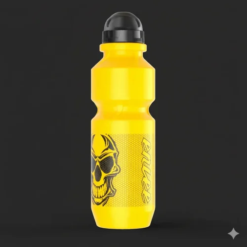 ENLEE Skull Water Bottle 750ml Yellow