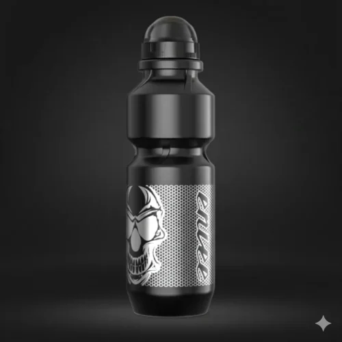 ENLEE Skull Water Bottle 750ml with Leak-Resistant Nozzle