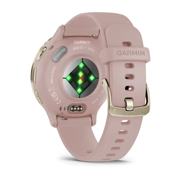 Venu® 3S Dust Rose Case/Soft Gold Stainless - Image 7