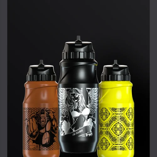 ENLEE 650ml Bicycle Water Bottle with Leak-Proof Design