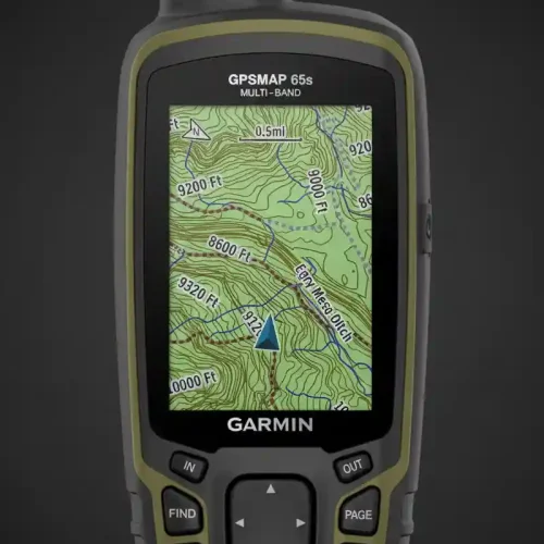 GPSMAP 65S Multi-Band GPS Device with Altimeter and Compass