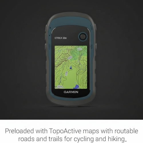 Garmin eTrex 22X Handheld GPS with TopoActive Maps