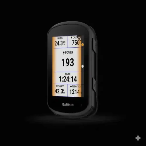 Garmin Edge 540 Solar Cycling Computer with Solar Charging