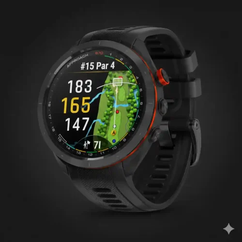 Garmin Approach S70 Golf GPS Smartwatch 47mm with AMOLED Display