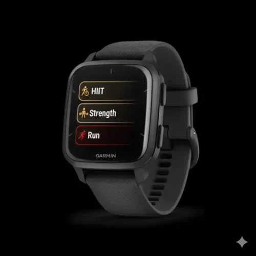 Venu Sq 2 Music Edition Black GPS Smartwatch with 500 Songs Storage