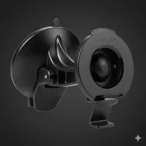 Garmin Suction Cup Mount with Charging for GPS Devices