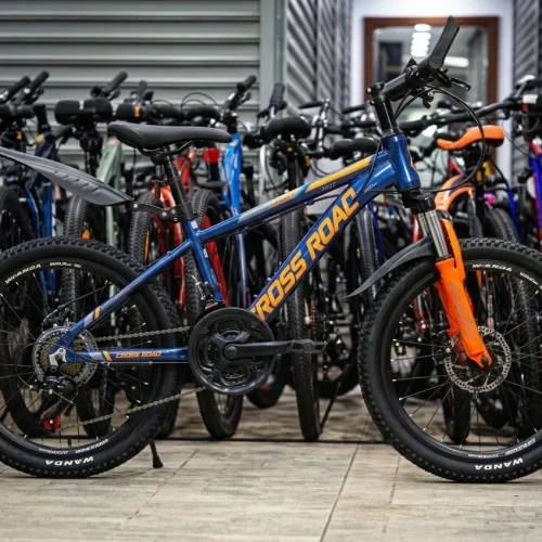 Crossroad 24-Inch Kids Mountain Bike with Dual Suspension