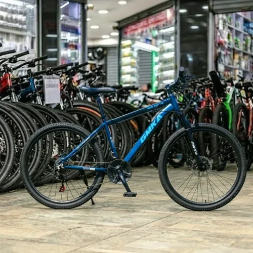 GMKA Mountain Bike 24-Inch with Suspension Fork