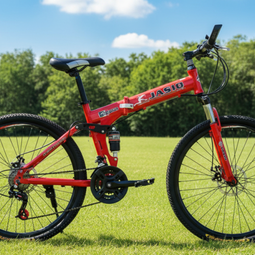 Jasio 24-Inch Foldable Mountain Bike for Teens