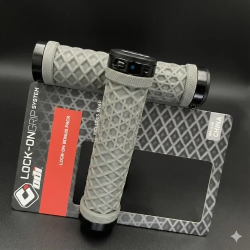 ODI Vans Lock-On Grips with Waffle Pattern