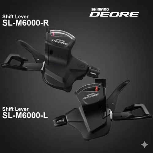Shimano Deore Shift Lever SL-M6000 with Rapidfire Plus Technology