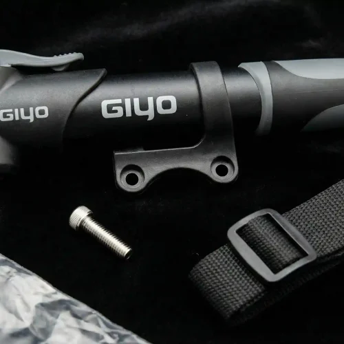 GIYO Mini Bike Hand Pump with Dual Valve Compatibility