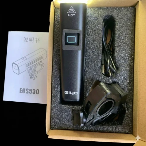 Giyo EOS530 Bicycle Headlight with Rechargeable Battery