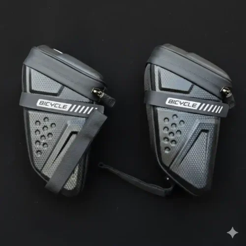 Bicycle Saddle Bag with Water-Resistant Fabric