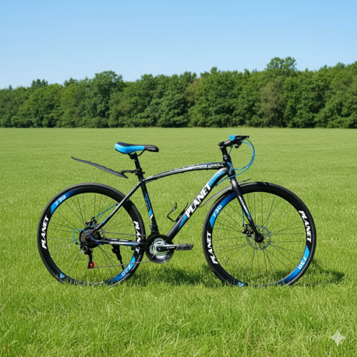 Planet Hybrid Roadbike 700C – Blue with Lightweight Frame
