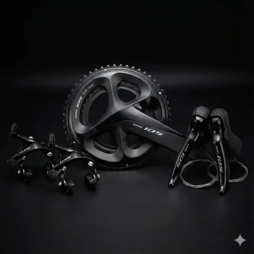 Shimano 105 Crankset FC-R7000 for 2x11-Speed Drivetrain