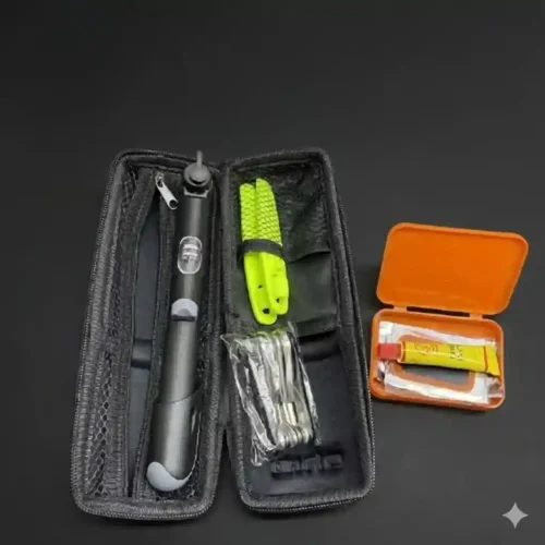 Giyo Puncture Repair Kit with Self-Adhesive Patches and Metal Rasp