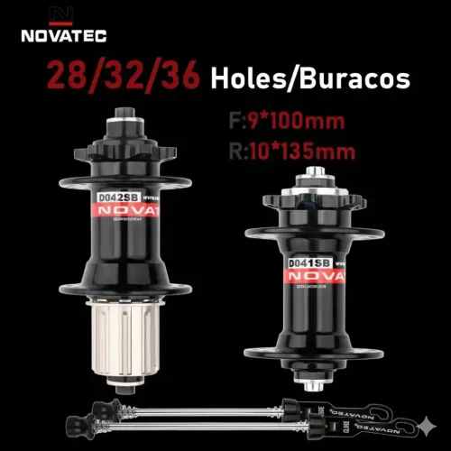 Novatec Quick-Release Hubs 11-Speed Compatible with Sealed Bearings