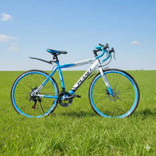 Planet Road Bike 26-Inch with 700C Tires and Disc Brakes