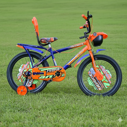 Kidride Boxer Sport Bike 20-Inch Orange with Adjustable Seat
